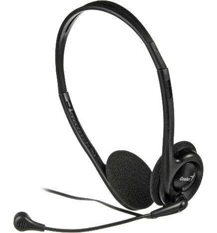 Kufje & Mikrofon Genius HS-200C